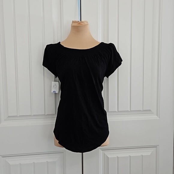 LOFT M blouse nwt off shoulder or round neck - Picture 1 of 4